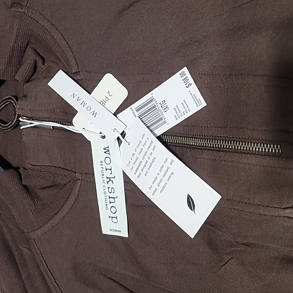 Workshop Plus Chocote Knit Jogger Set Light Inner Fleece - Picture 7 of 7